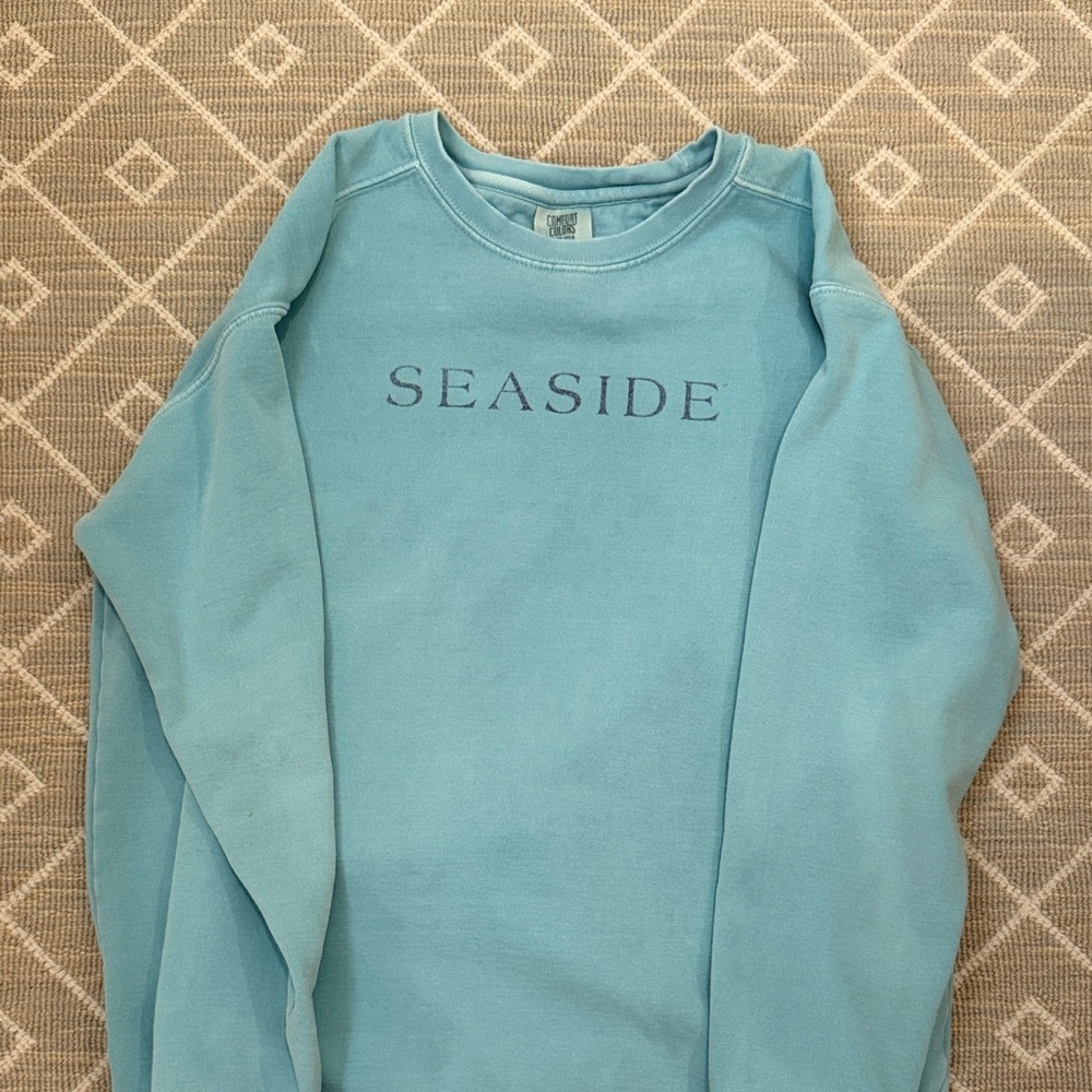 Comfort Colors Blue Seaside Sweatshirt